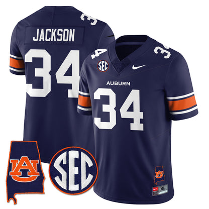 Auburn Tigers 2025 Alabama Patch Vapor Limited Jersey - All Stitched