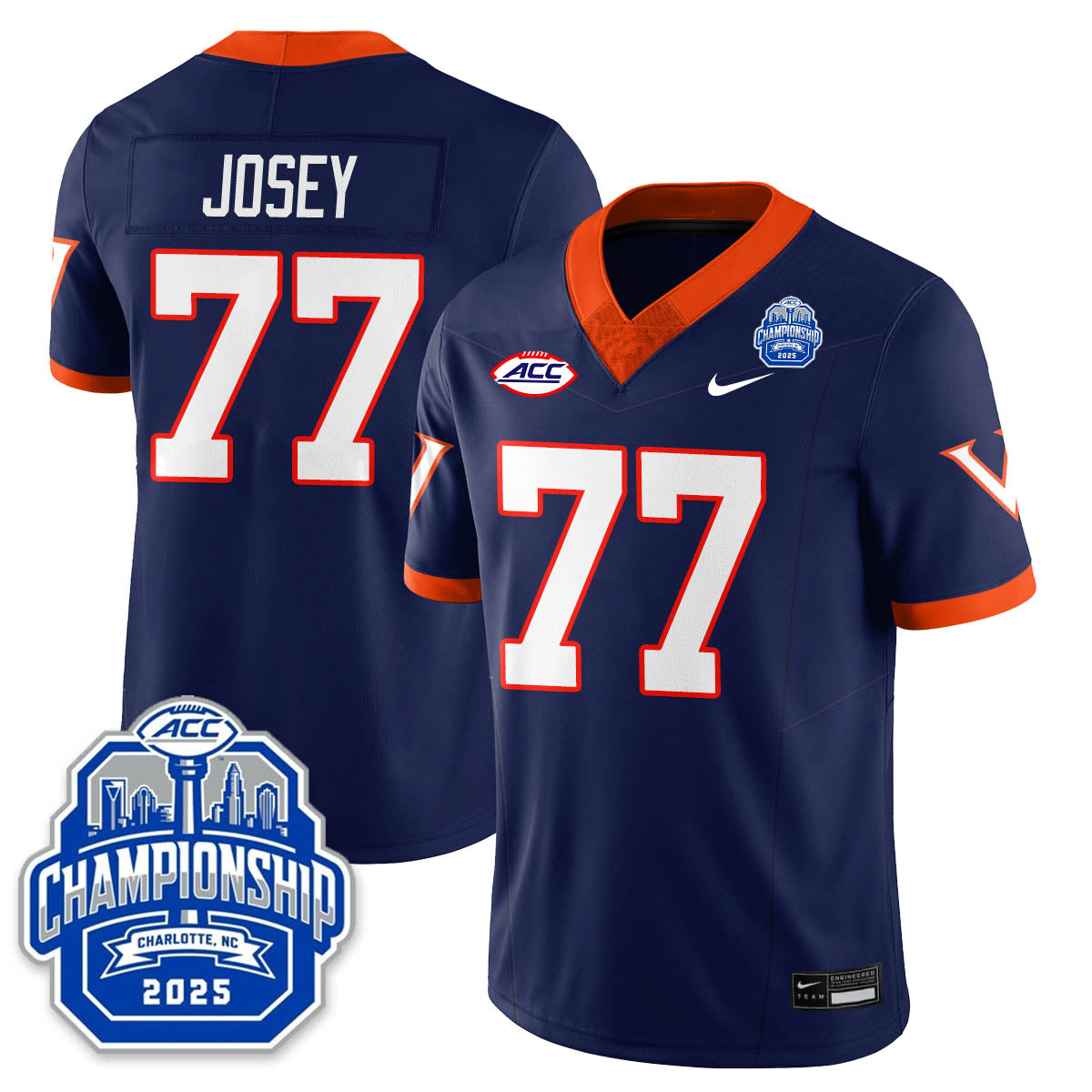 Virginia Football ACC Championship Vapor Limited Jersey