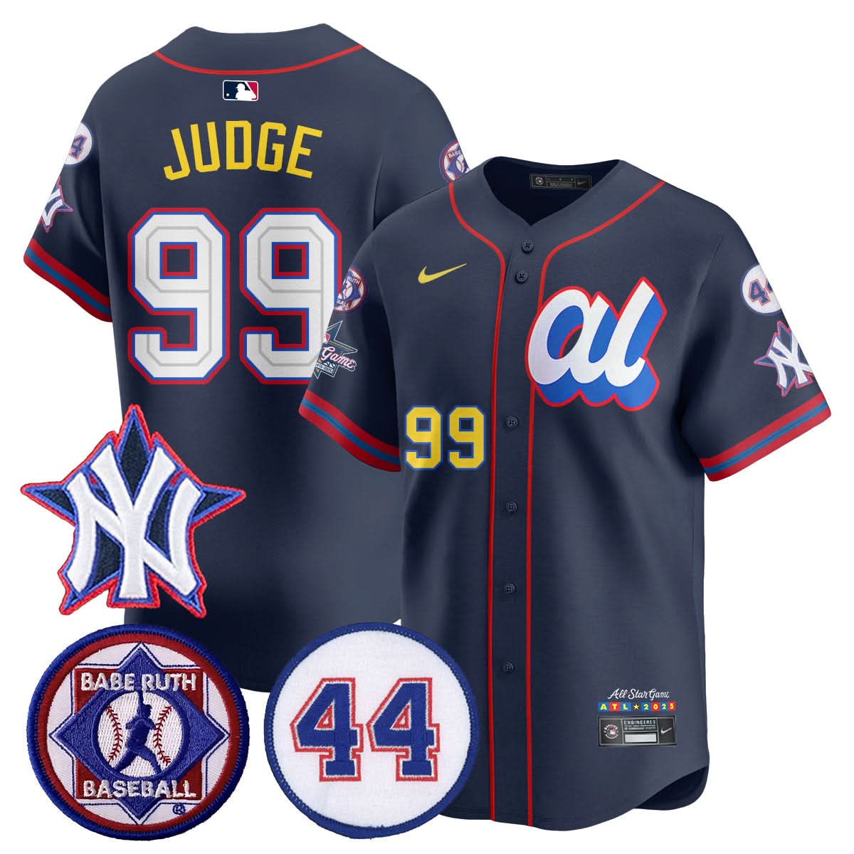 American League 2025 MLB All-Star Jersey - All Stitched