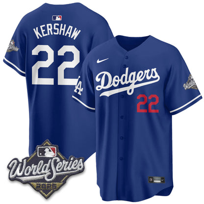 LAD 2025 World Series Jersey - All Stitched