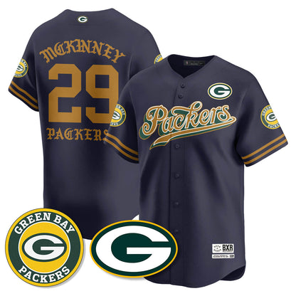 GB Born x Raised Baseball Jersey - All Stitched