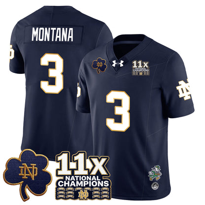 ND 11x-Time National Champions Vapor Limited Jersey