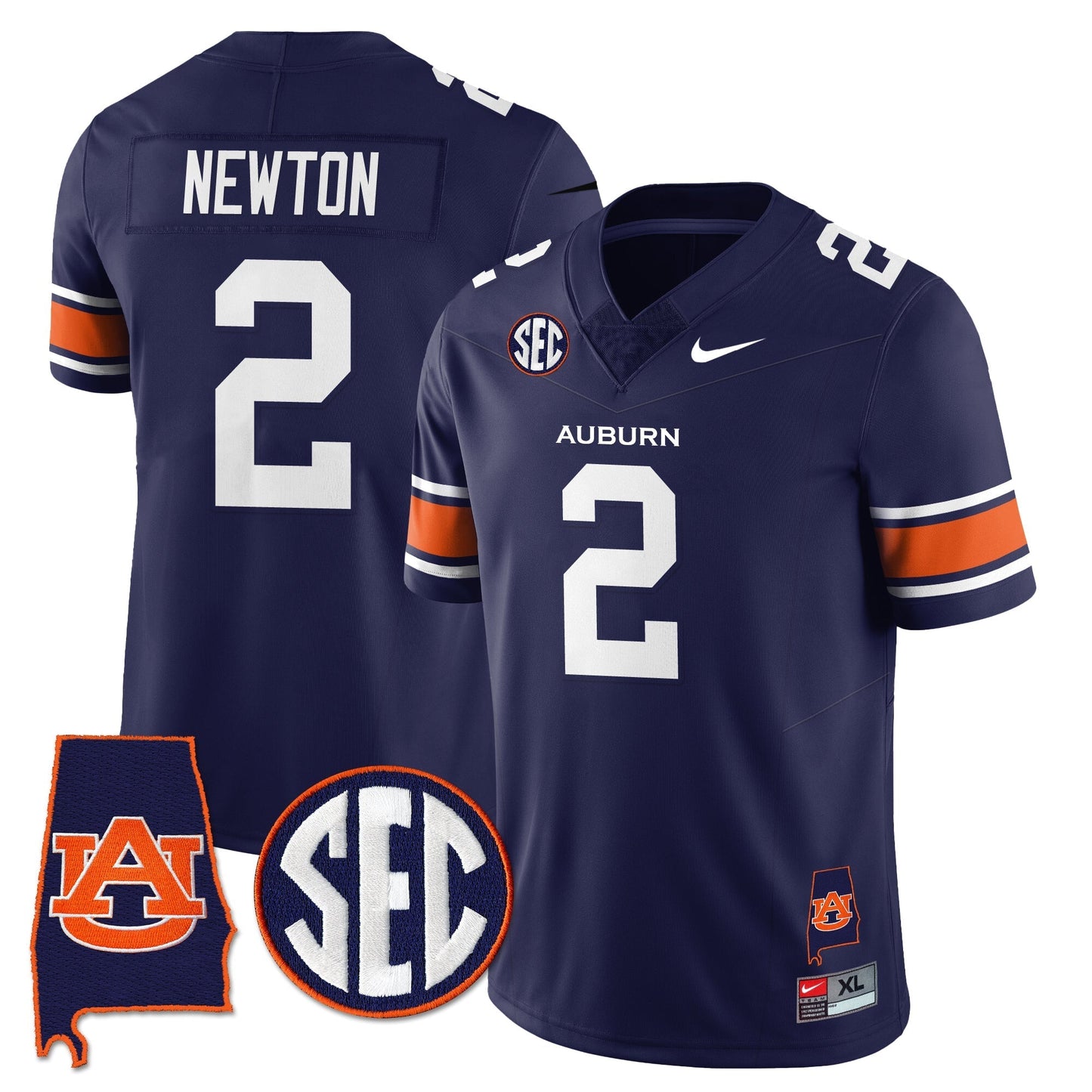 Auburn Tigers 2025 Alabama Patch Vapor Limited Jersey - All Stitched