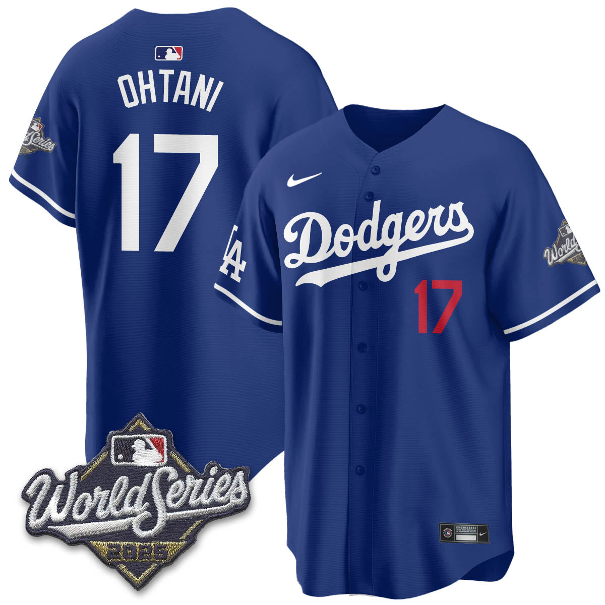 LAD 2025 World Series Jersey - All Stitched