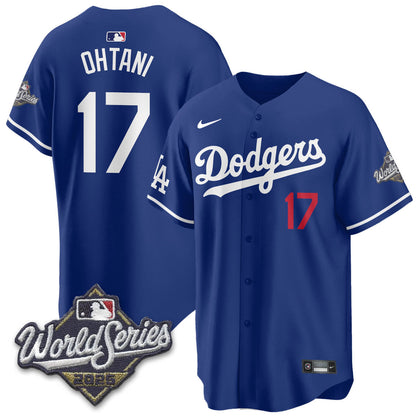 LAD 2025 World Series Jersey - All Stitched