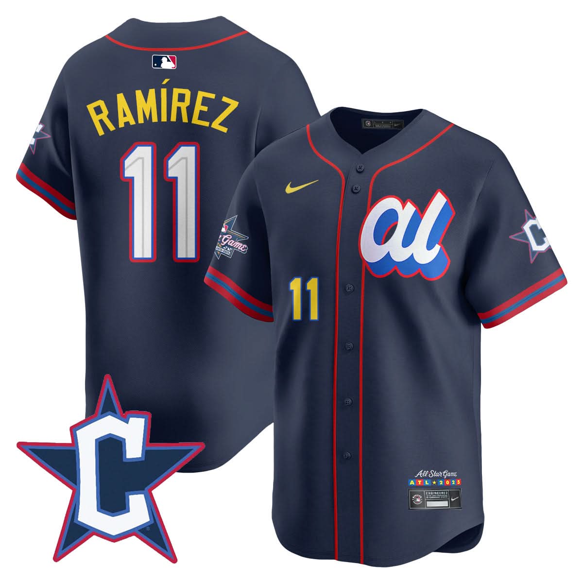 American League 2025 MLB All-Star Jersey - All Stitched