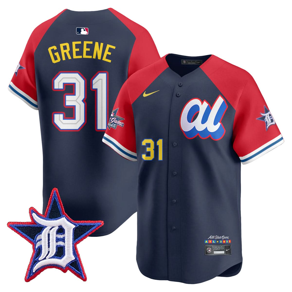 American League 2025 MLB All-Star Jersey - All Stitched