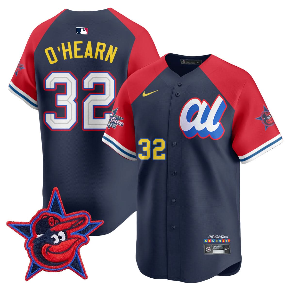 American League 2025 MLB All-Star Jersey - All Stitched