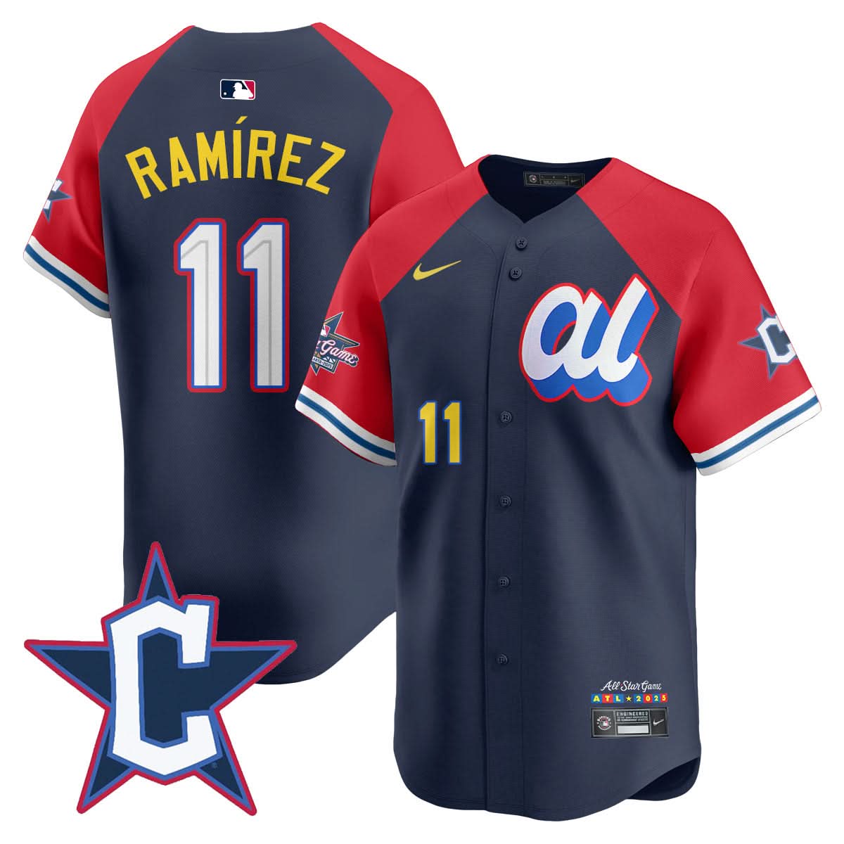 American League 2025 MLB All-Star Jersey - All Stitched