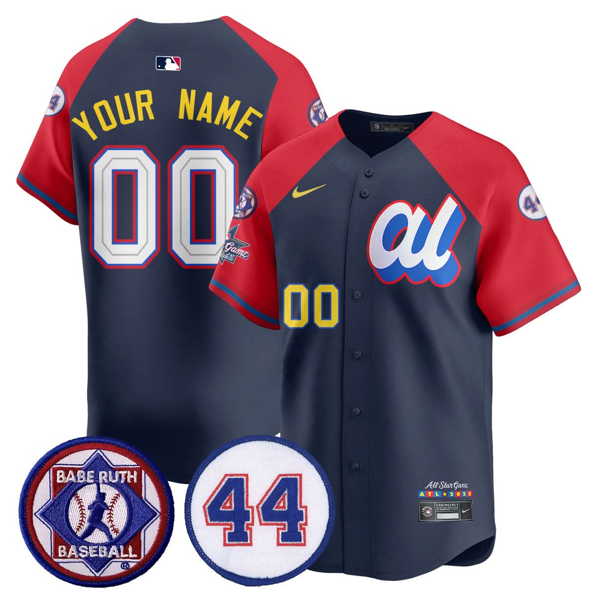 American League 2025 MLB All-Star Custom Jersey - All Stitched