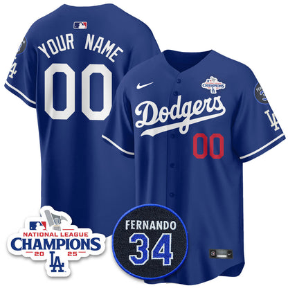 LAD 2025 NL Champions Custom Jersey - All Stitched