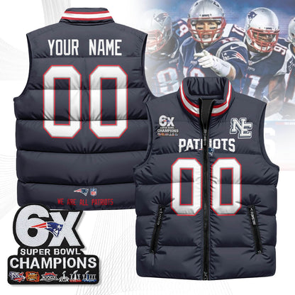 NE 6-Time Champions Unisex Puffer Vest