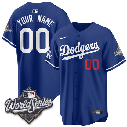 LAD 2025 World Series Jersey - All Stitched
