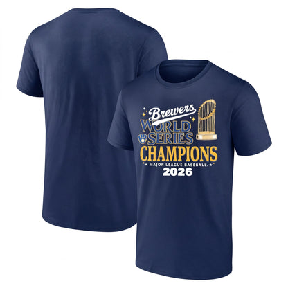 MIL World Series Champions One Side T-Shirt - Printed