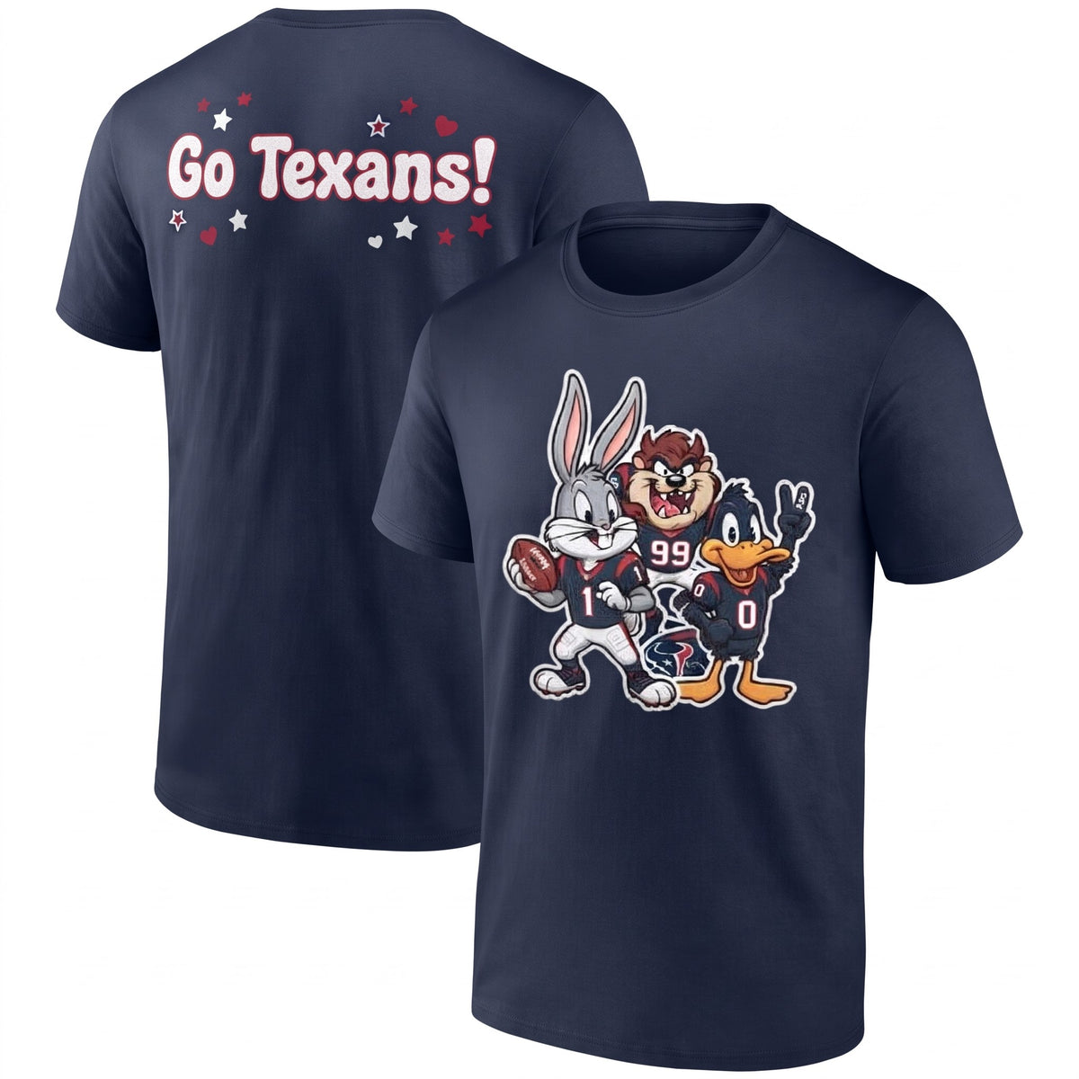 HOU x Looney Toons 2026 Edition Two Sides T-Shirt - Printed V2