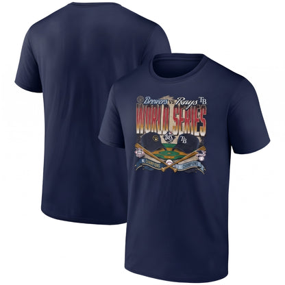 TBR vs. MIL 2026 World Series Matchup Style One Side T-Shirt - Printed V3