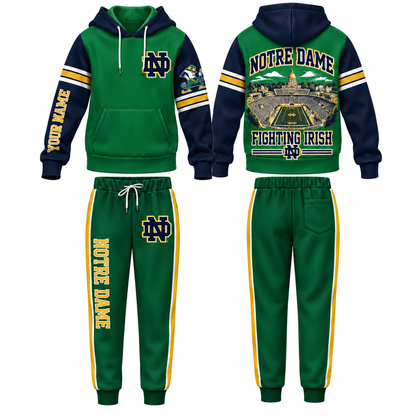 NDFI Streetwear Custom Hoodie Pants Set - Printed