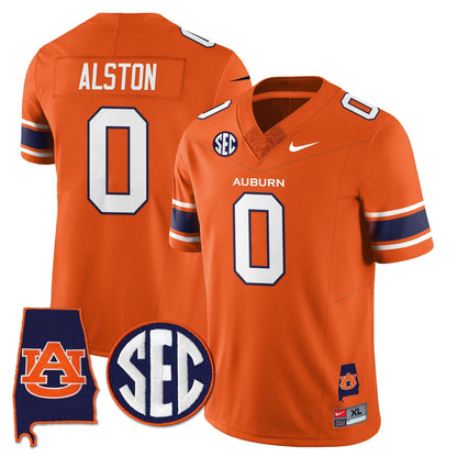 Auburn Tigers 2025 Alabama Patch Vapor Limited Jersey - All Stitched