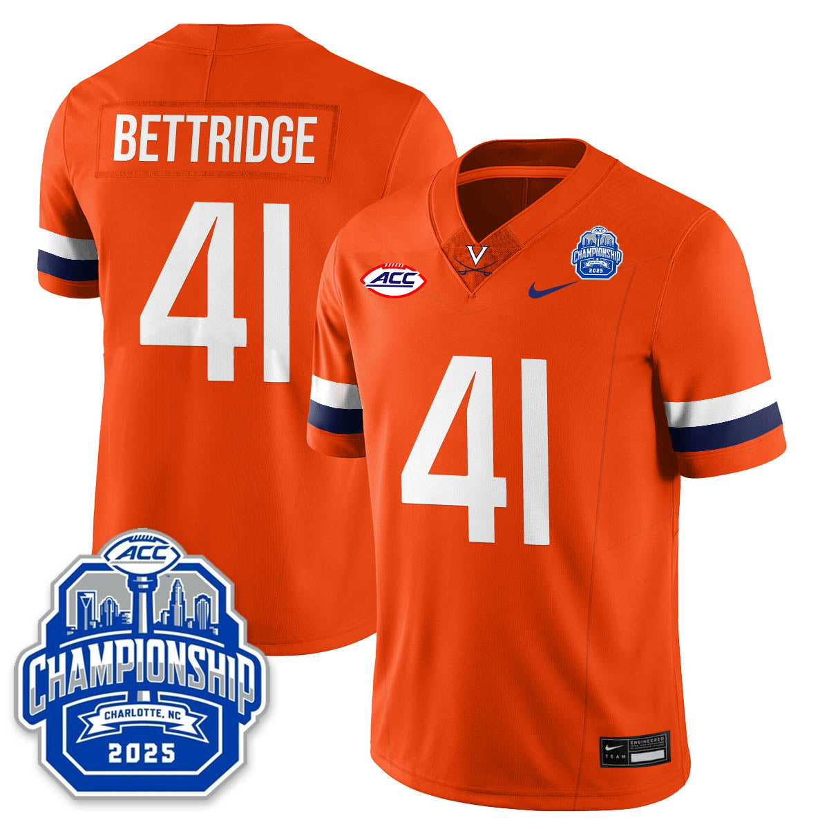 Virginia Football ACC Championship Vapor Limited Jersey