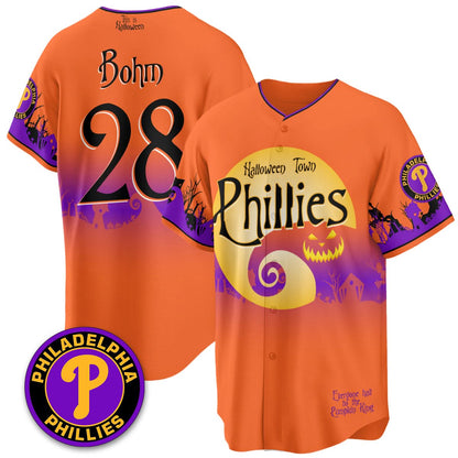 Philadelphia Phillies "Halloween Town" Limited Jersey - Stitched