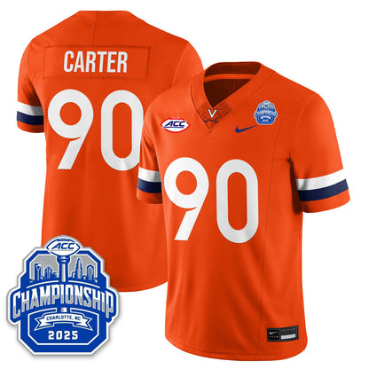 Virginia Football ACC Championship Vapor Limited Jersey