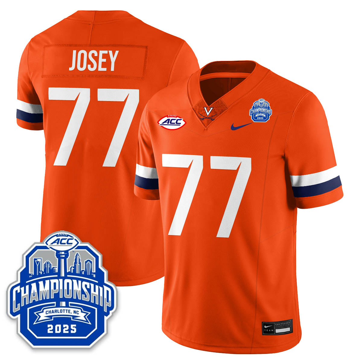 Virginia Football ACC Championship Vapor Limited Jersey