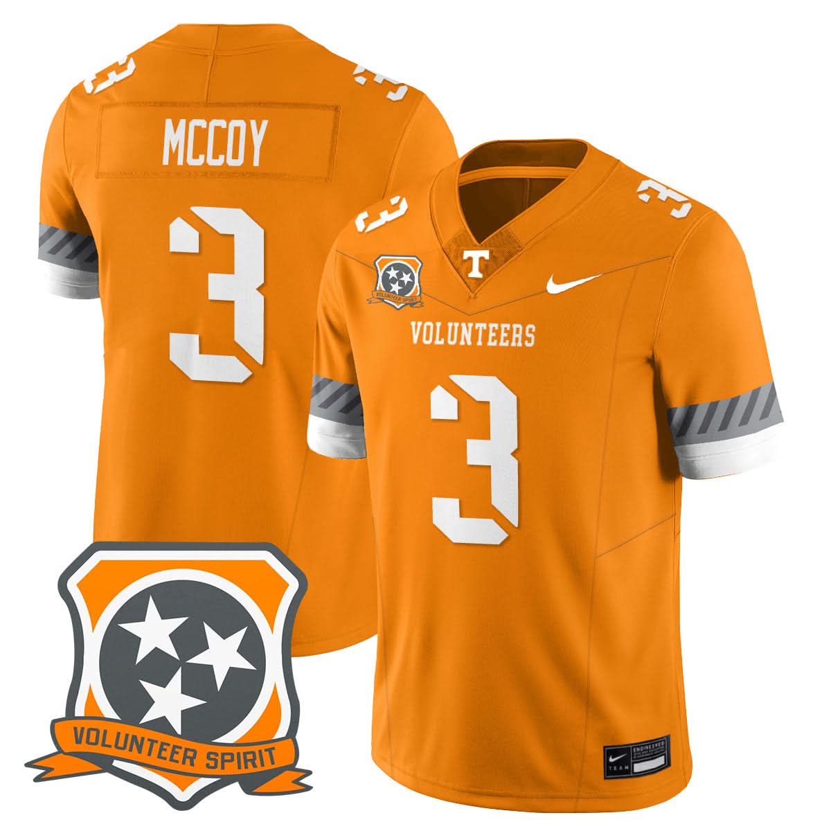 Tennessee Volunteers Football 2025 Spirit Limited Jersey - All Stitched