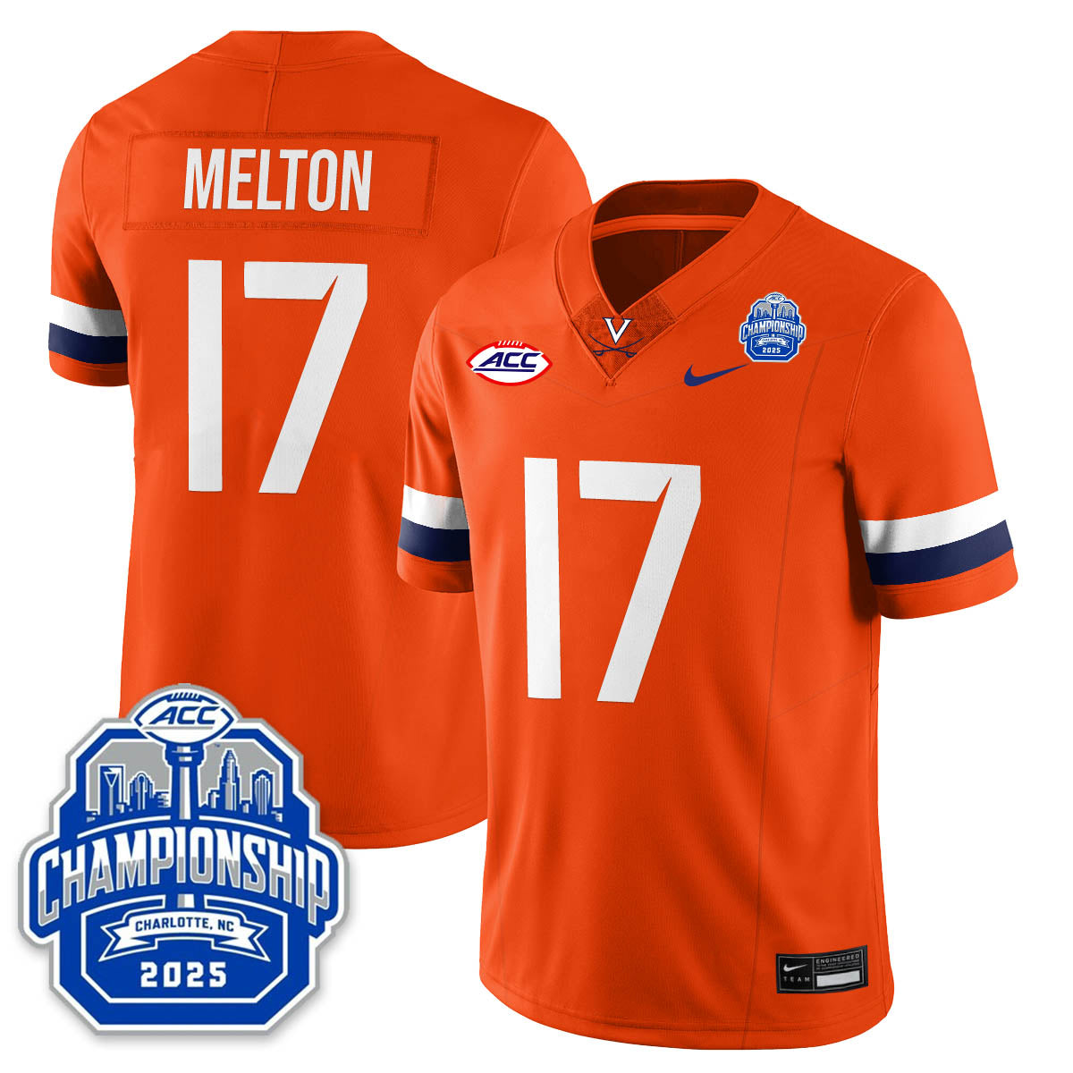 Virginia Football ACC Championship Vapor Limited Jersey