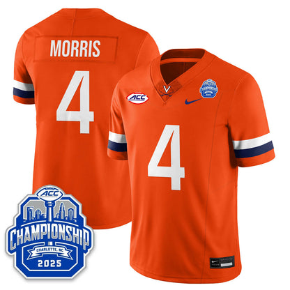 Virginia Football ACC Championship Vapor Limited Jersey