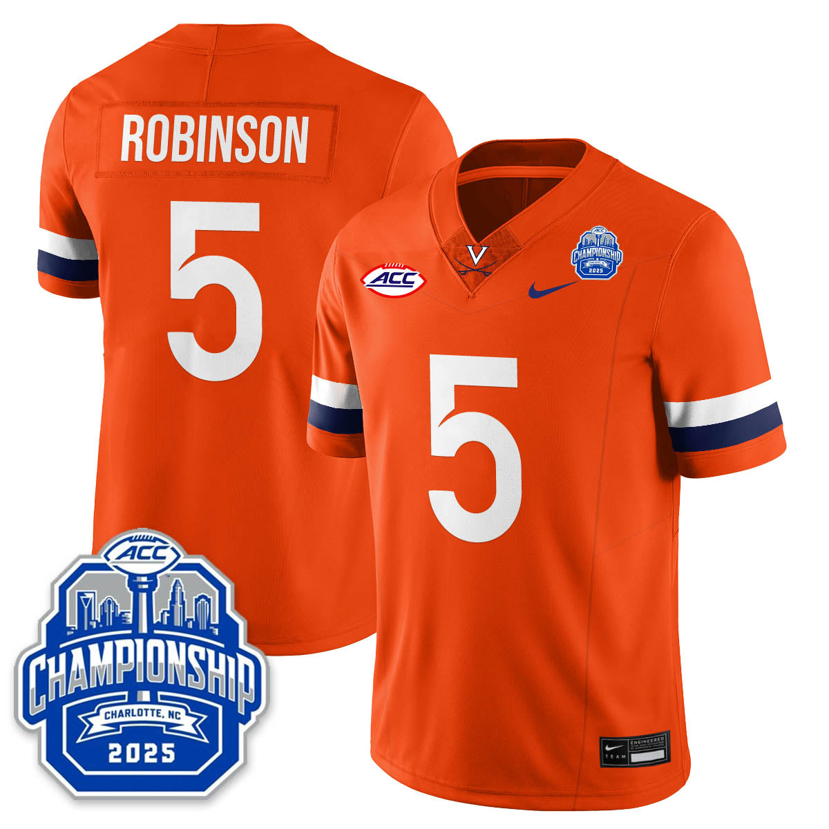 Virginia Football ACC Championship Vapor Limited Jersey