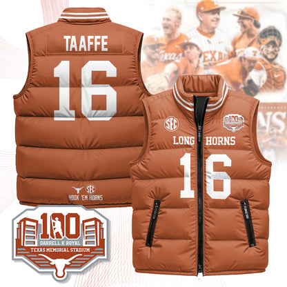 Texas Longhorns Unisex Puffer Vest