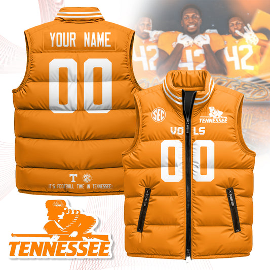 Personalized Tennessee Volunteers Unisex Puffer Vest