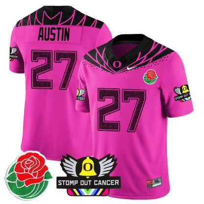 Oregon Alternate 2024 Rose Bowl Vapor Limited Jersey - All Stitched