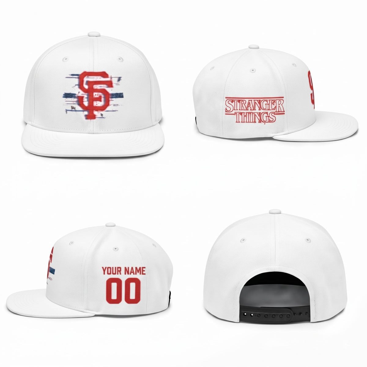 SF x Dark Side Personalized Snapback Cap - Printed
