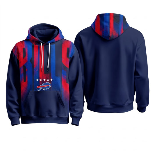 BUF Bold Lettering 2026 Fleece Hoodie - Printed
