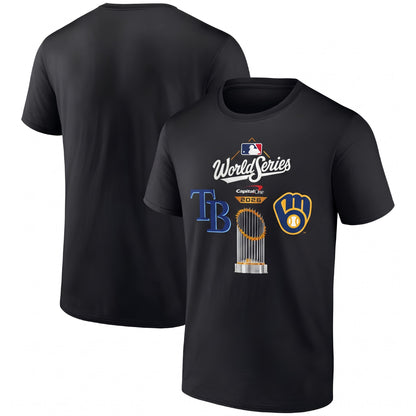 TB vs MIL World Series One Side T-Shirt - Printed