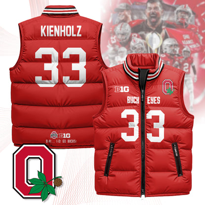 Ohio State Buckeyes Unisex Puffer Vest