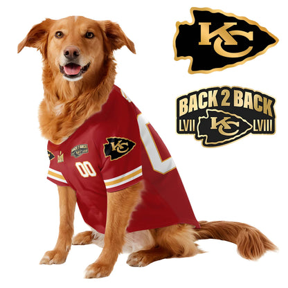 Chief Super Bowl Champions Pet Coat - Gifts for Pet Lovers