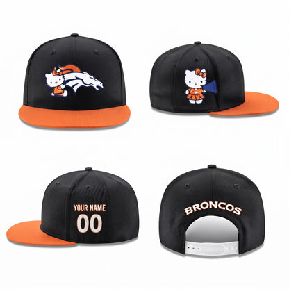 DEN x Meow KT Personalized Snapback Cap - Printed