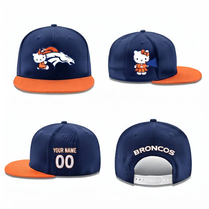 DEN x Meow KT Personalized Snapback Cap - Printed