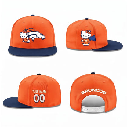 DEN x Meow KT Personalized Snapback Cap - Printed