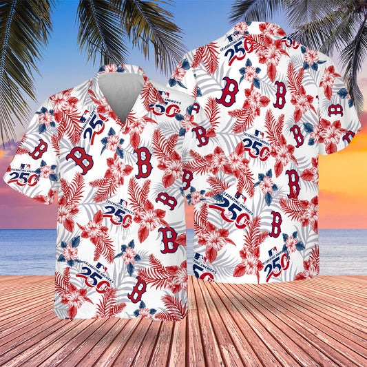 BOS Special Semiquincentennial Hawaiian Design Button Shirt