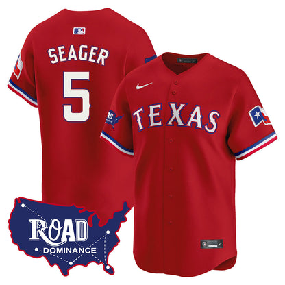 Rangers 2024 Limited Jersey TLA - Road Dominance - All Stitched