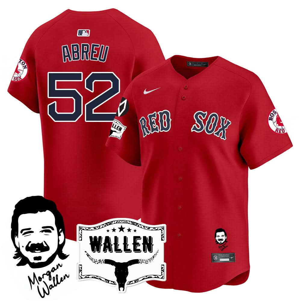 Boston Red Sox Morgan Wallen 2025 Jersey - All Stitched