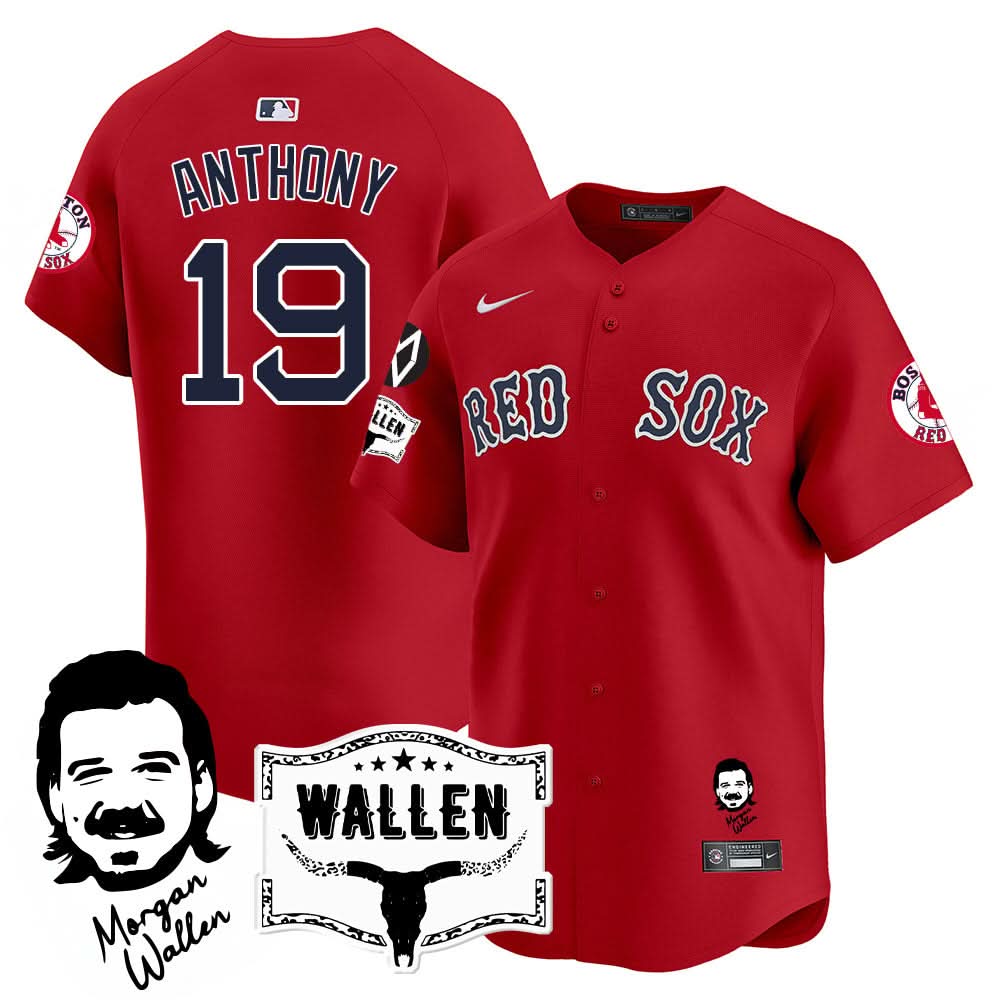 Boston Red Sox Morgan Wallen 2025 Jersey - All Stitched