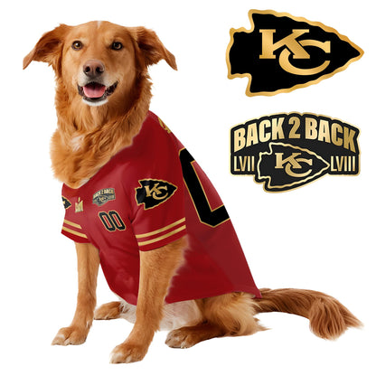 Chief Super Bowl Champions Pet Coat - Gifts for Pet Lovers