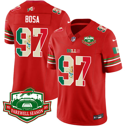 BUF Mexico Vapor Limited Jersey - All Stitched