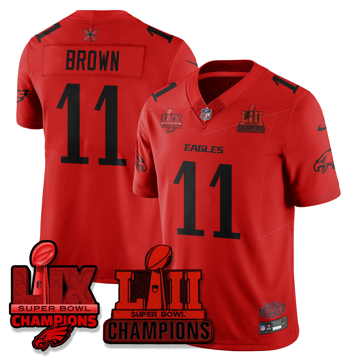 PHI Stranger Things Vapor Limited Jersey - All Stitched