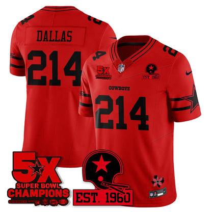 DAL 'Stranger Things Edition' Vapor Limited Jersey - All Stitched