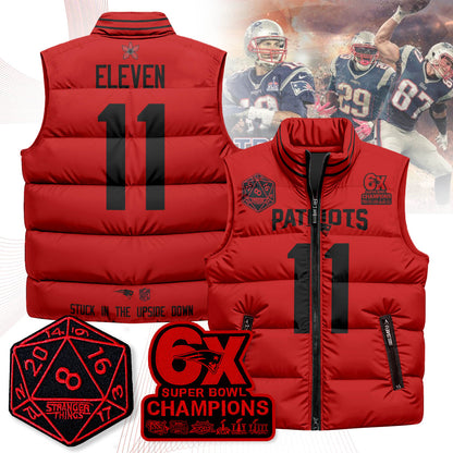 NE 'Stranger Things Edition' Unisex Puffer Vest